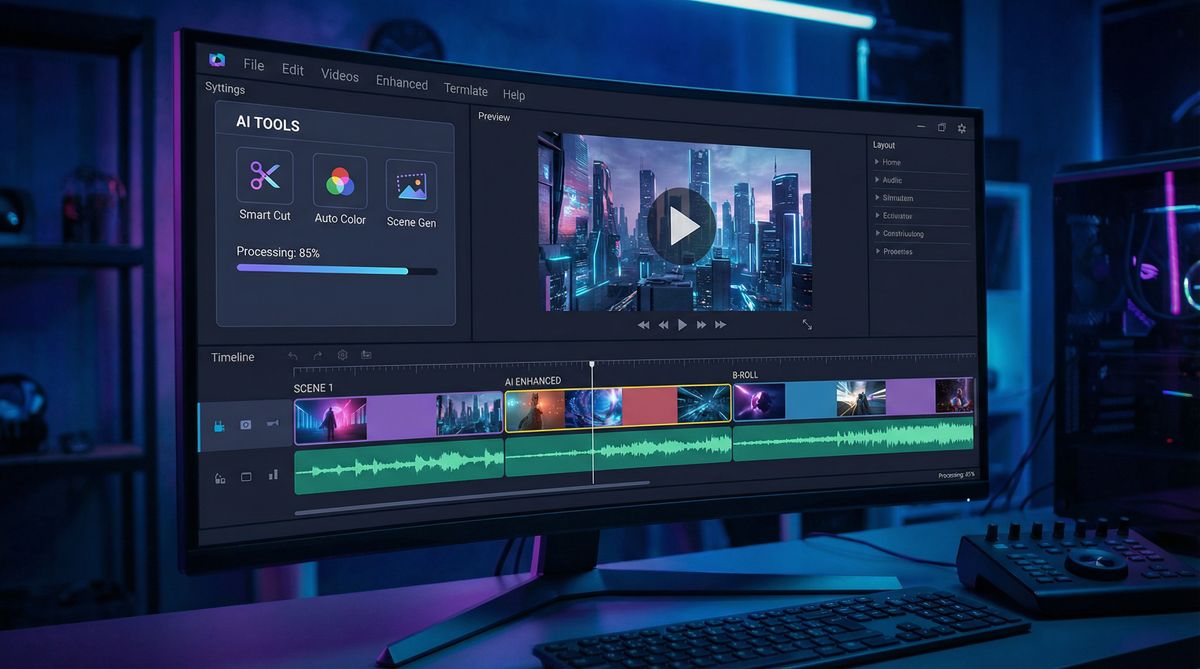 鉴黄师 AI视频剪辑教程